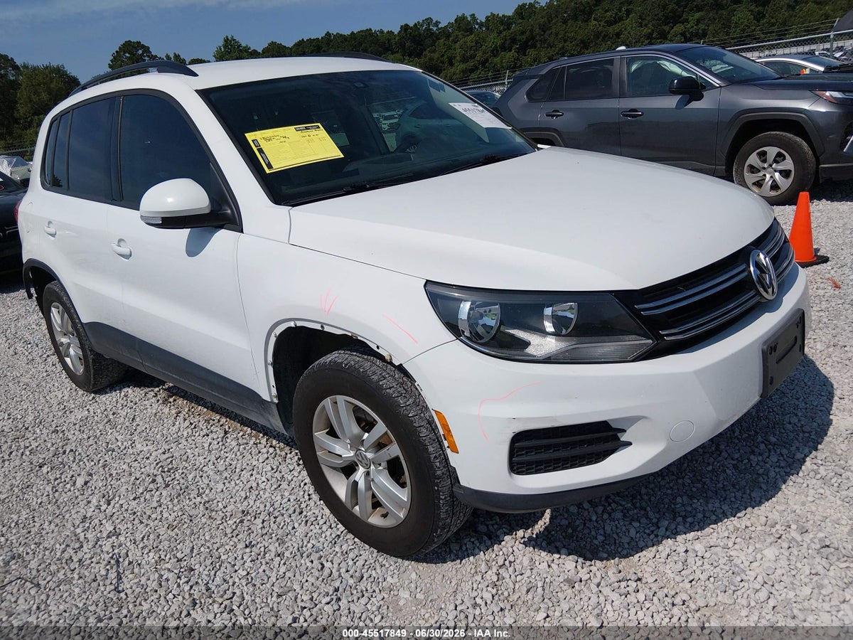 2017 VOLKSWAGEN TIGUAN 2.0T/2.0T S