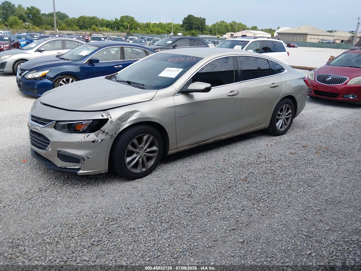 2016 CHEVROLET MALIBU 1LT — снимка 2