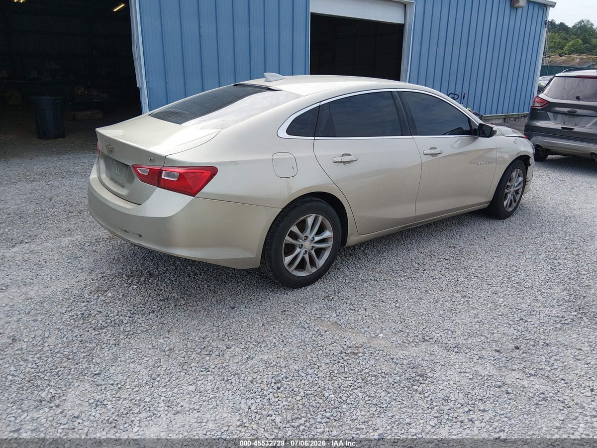 2016 CHEVROLET MALIBU 1LT — снимка 4