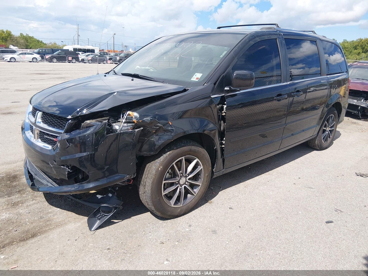 2017 DODGE GRAND CARAVAN SXT — снимка 2