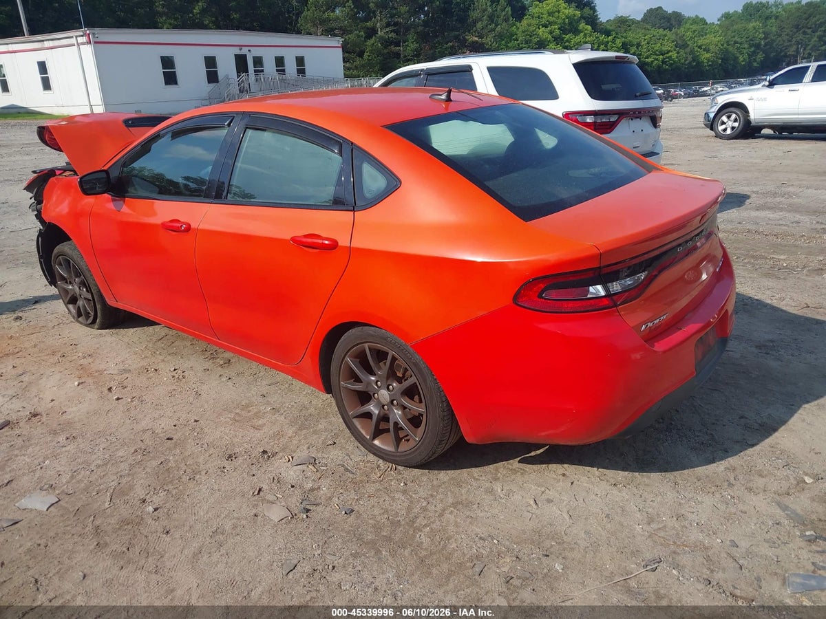2016 DODGE DART SXT — снимка 3