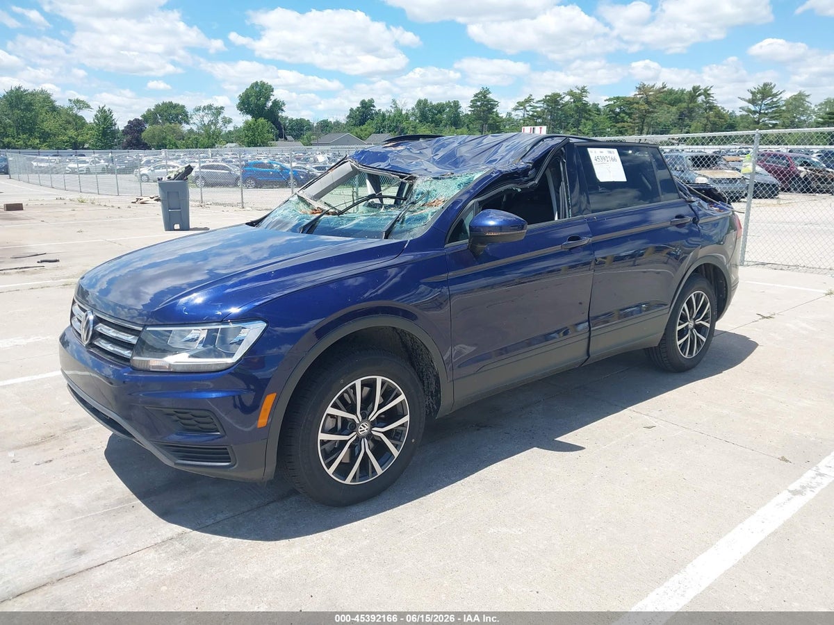 2021 VOLKSWAGEN TIGUAN 2.0T S — снимка 2
