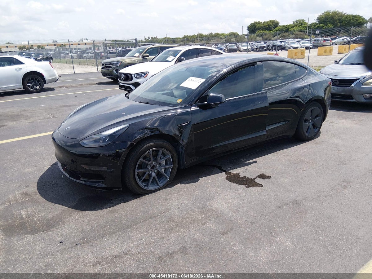 2023 TESLA MODEL 3 REAR-WHEEL DRIVE — снимка 2