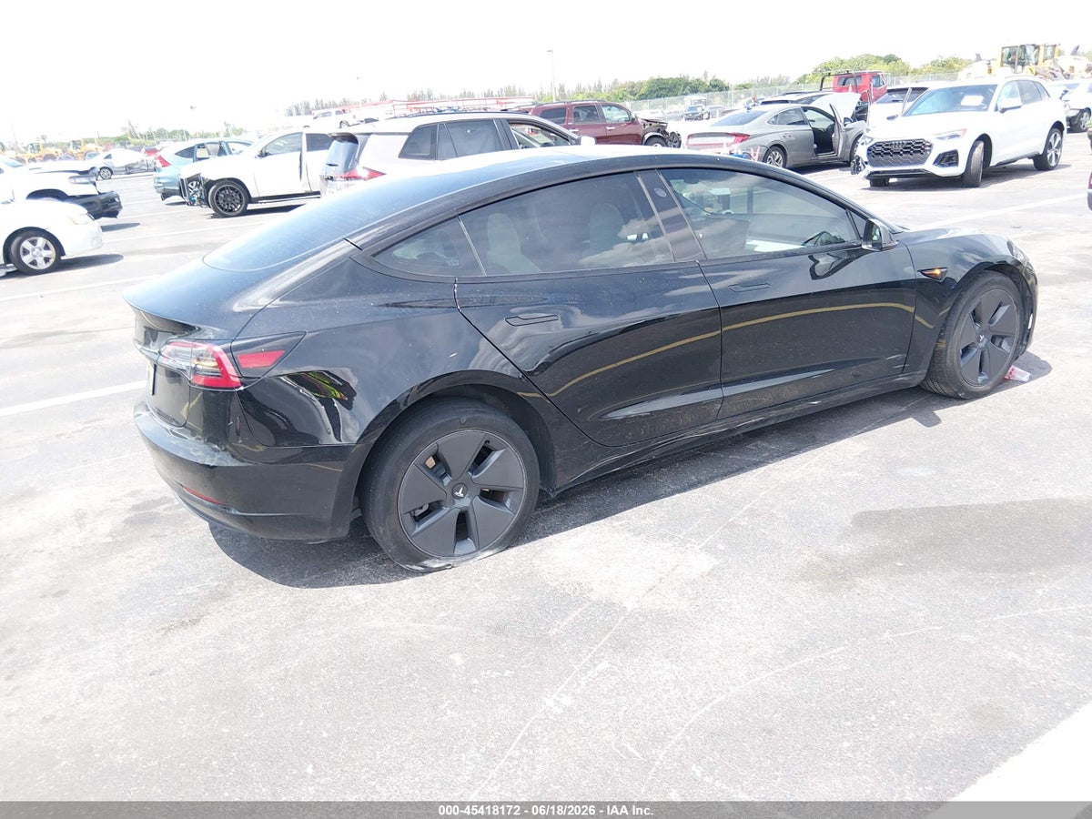 2023 TESLA MODEL 3 REAR-WHEEL DRIVE — снимка 4