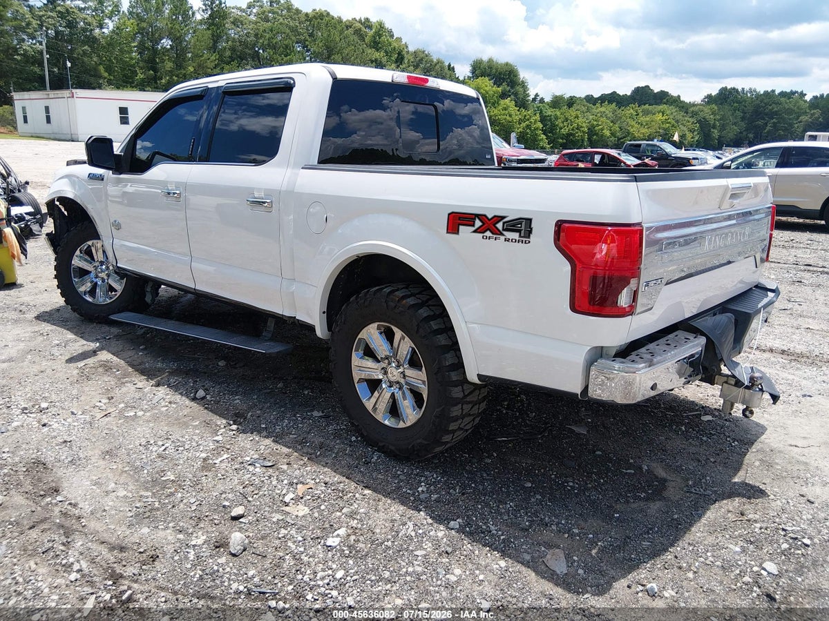 2018 FORD F-150 KING RANCH — снимка 3