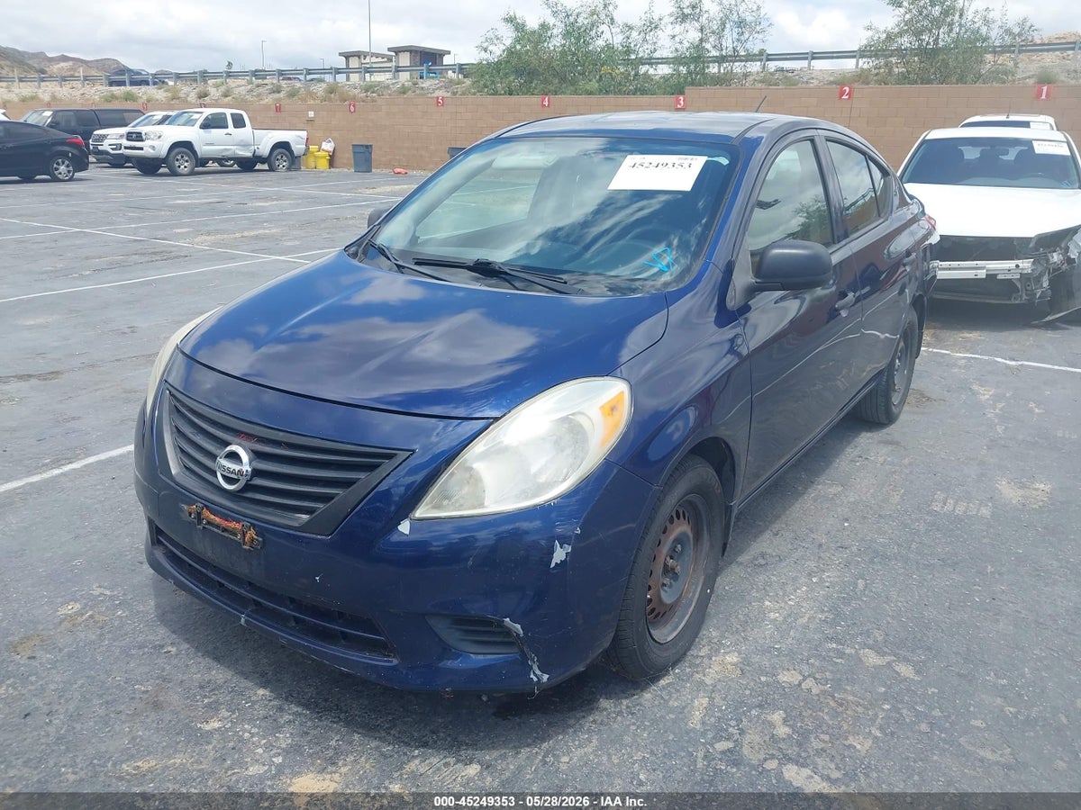 2013 NISSAN VERSA 1.6 S — снимка 2