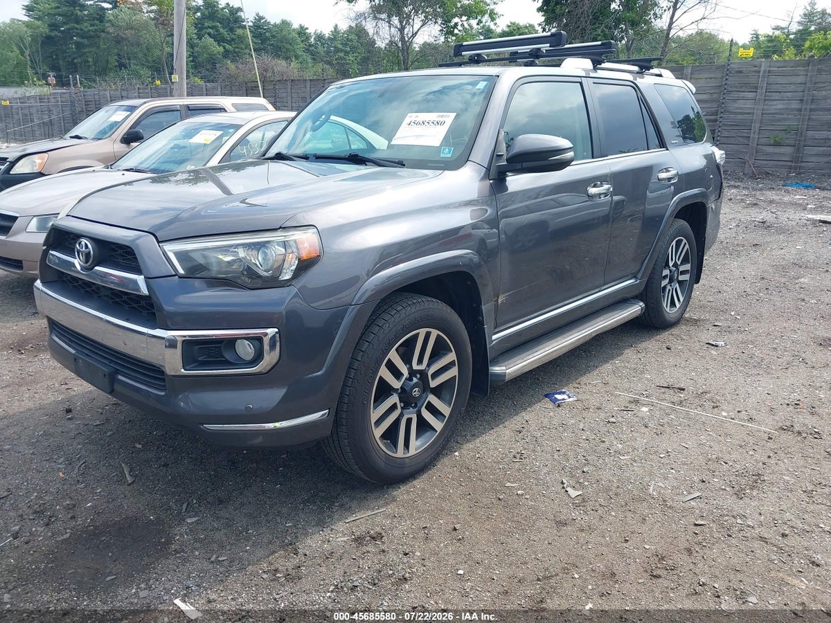 2016 TOYOTA 4RUNNER LIMITED — снимка 2