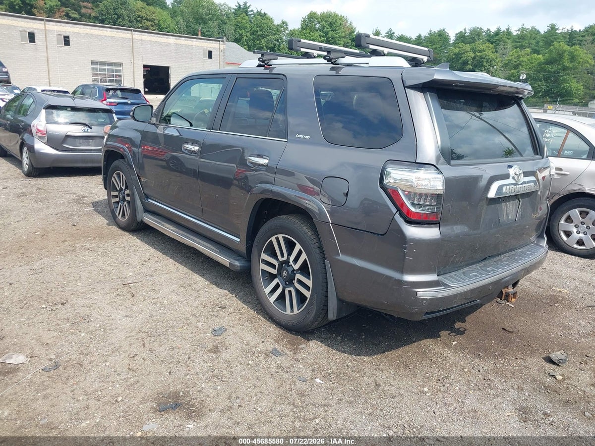 2016 TOYOTA 4RUNNER LIMITED — снимка 3