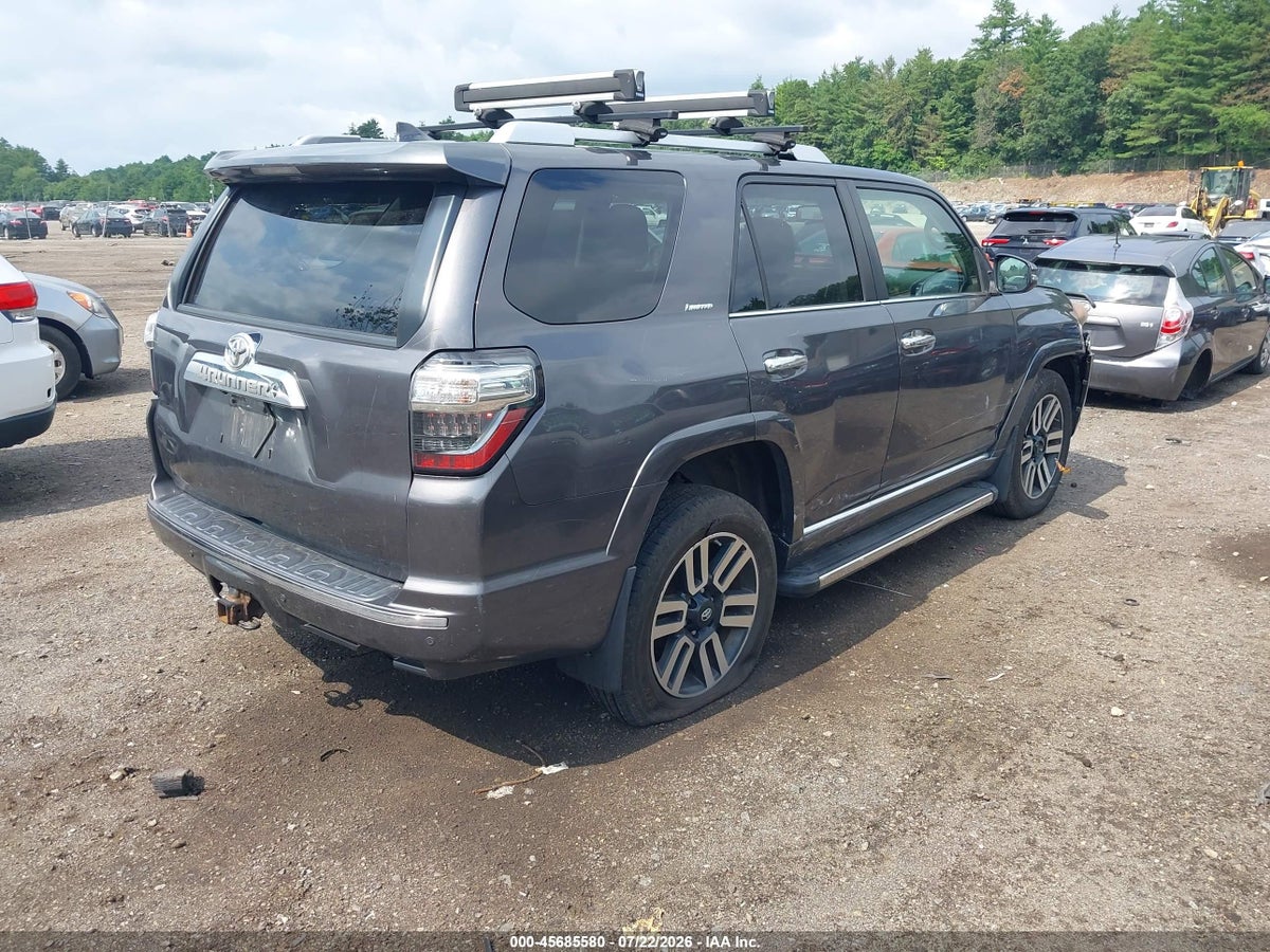 2016 TOYOTA 4RUNNER LIMITED — снимка 4