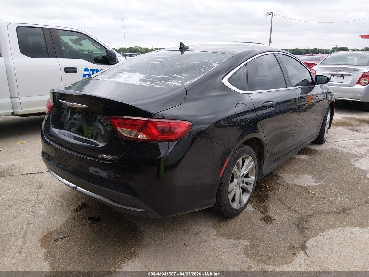 2015 CHRYSLER 200 LIMITED — снимка 4
