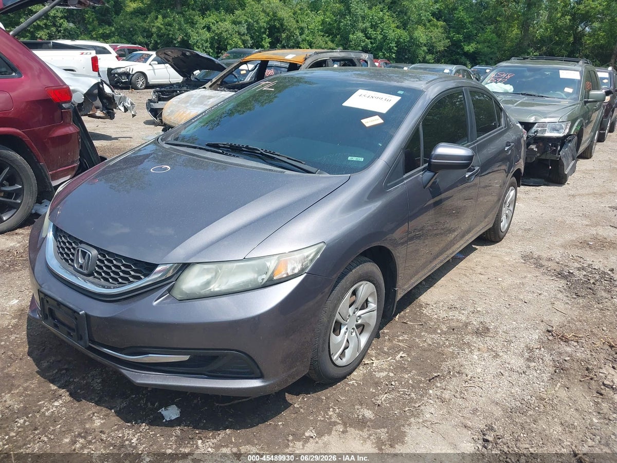 2014 HONDA CIVIC LX — снимка 2
