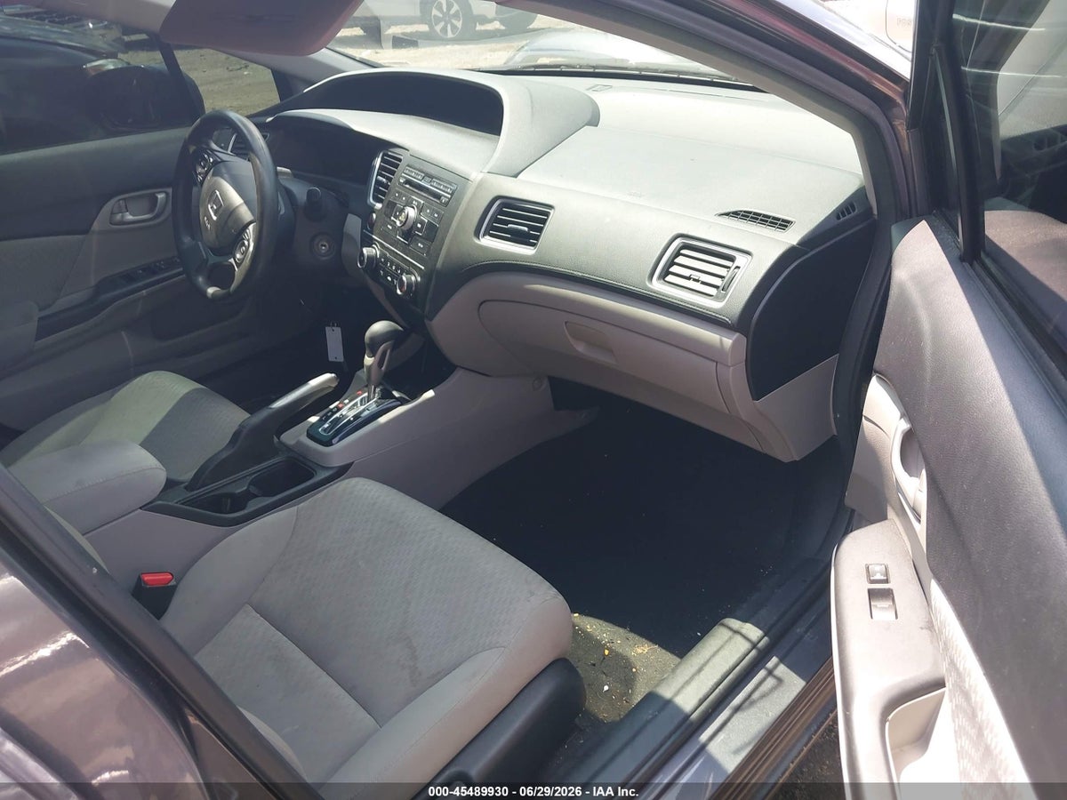 2014 HONDA CIVIC LX — снимка 5