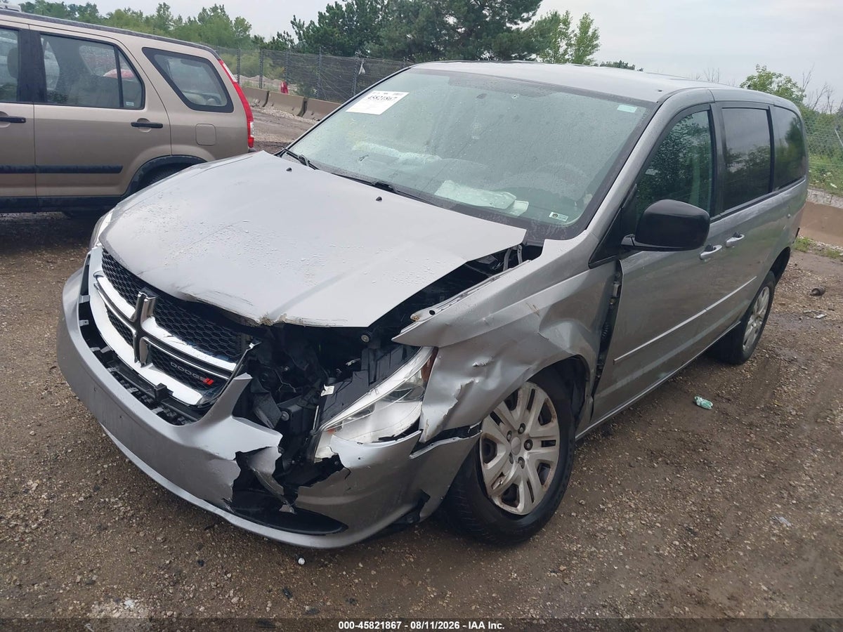 2016 DODGE GRAND CARAVAN SE — снимка 2
