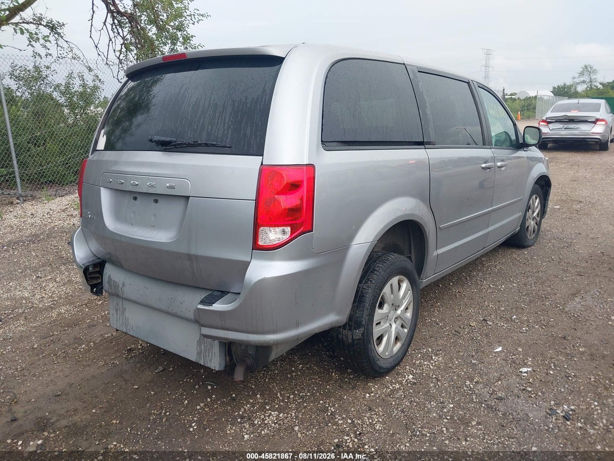 2016 DODGE GRAND CARAVAN SE — снимка 4