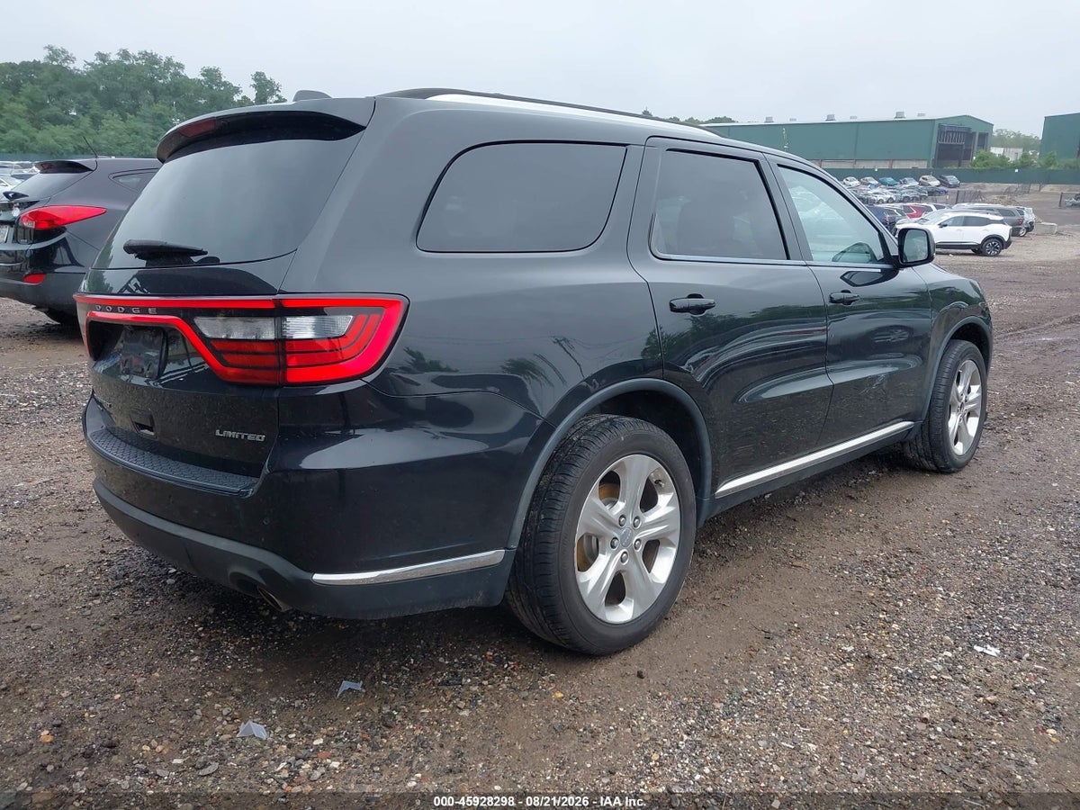 2014 DODGE DURANGO LIMITED — снимка 4