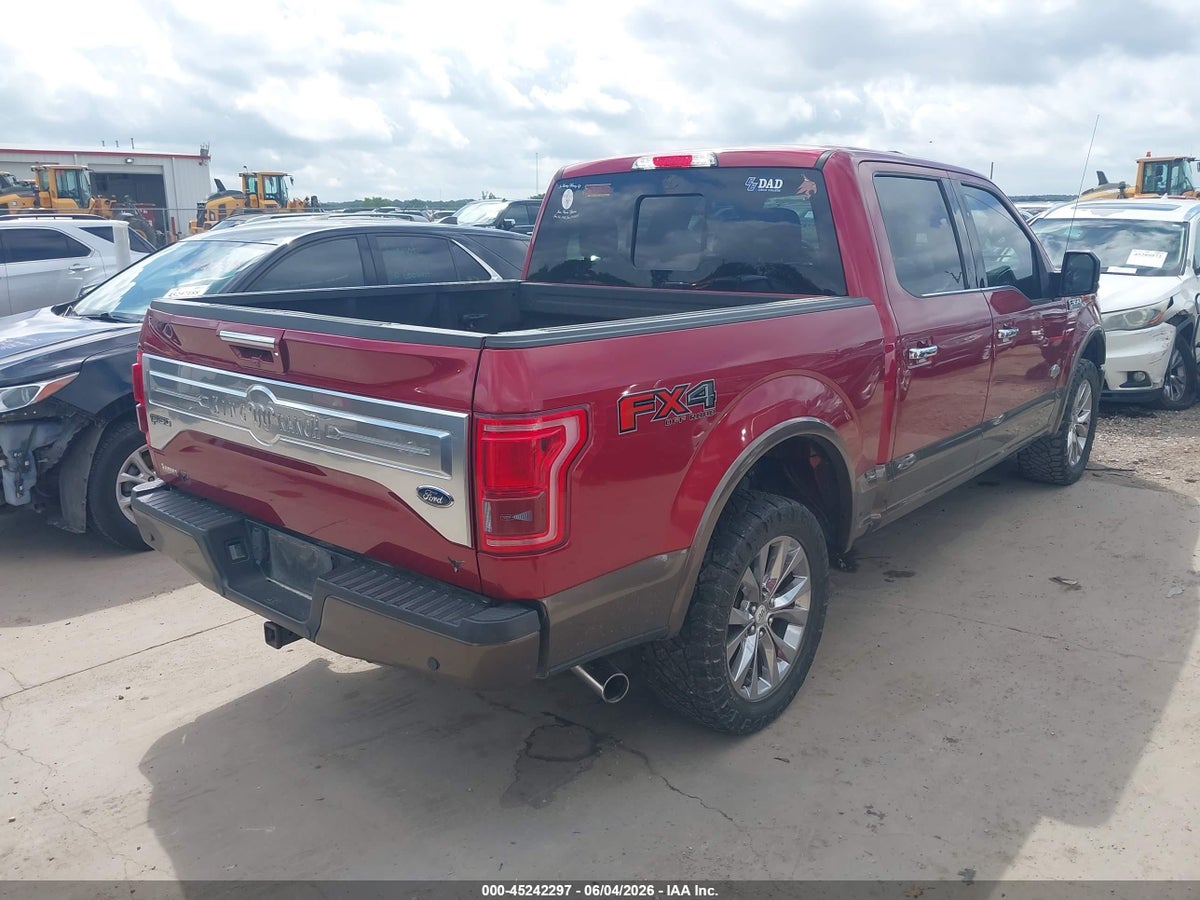 2017 FORD F-150 KING RANCH — снимка 4