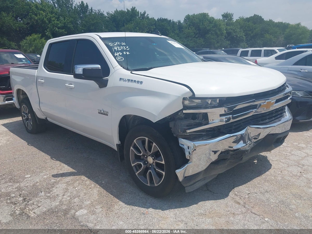 2020 CHEVROLET SILVERADO 1500 2WD SHORT BED LT