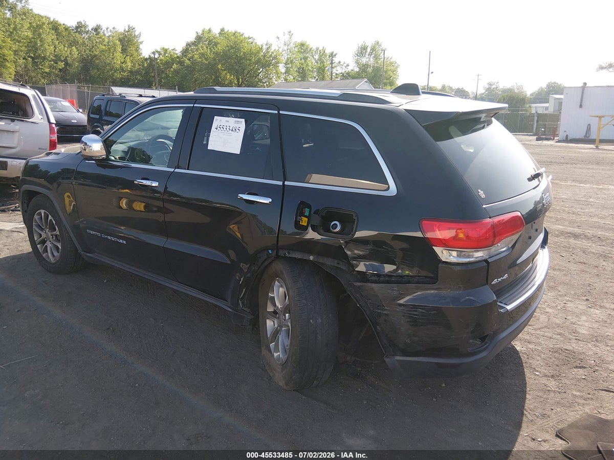 2015 JEEP GRAND CHEROKEE LIMITED — снимка 3