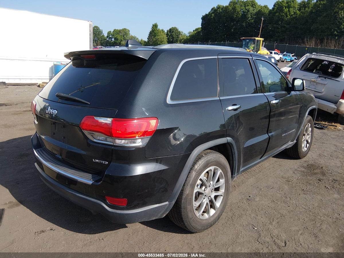 2015 JEEP GRAND CHEROKEE LIMITED — снимка 4