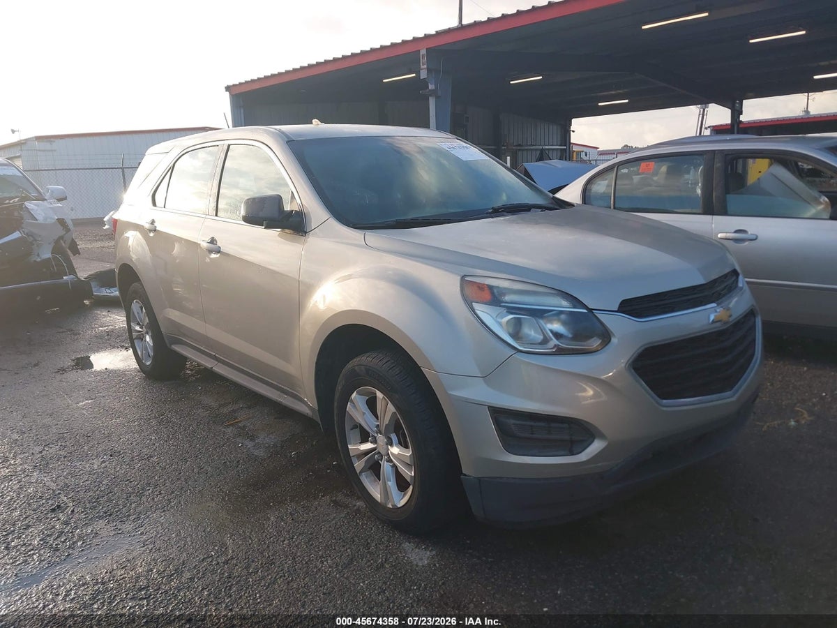 2016 CHEVROLET EQUINOX LS