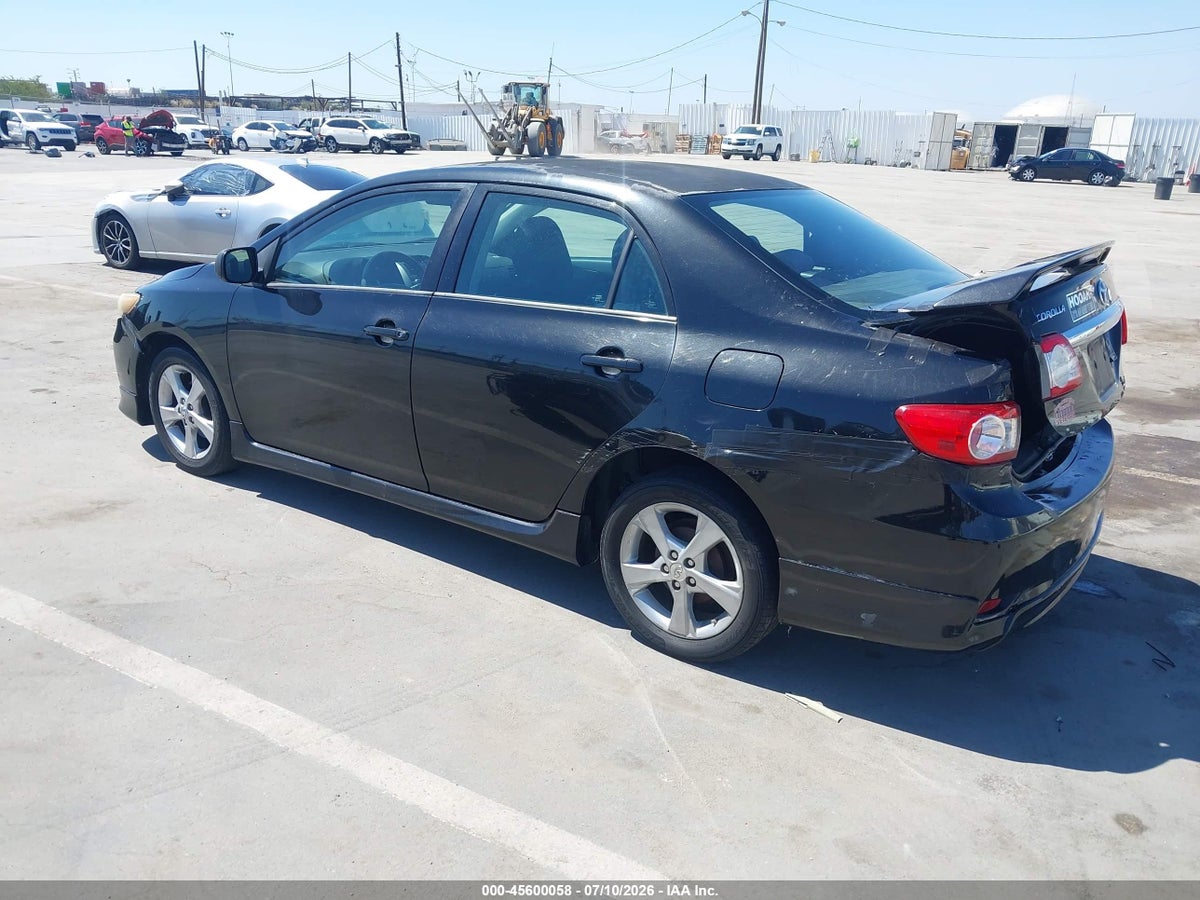 2011 TOYOTA COROLLA S — снимка 3