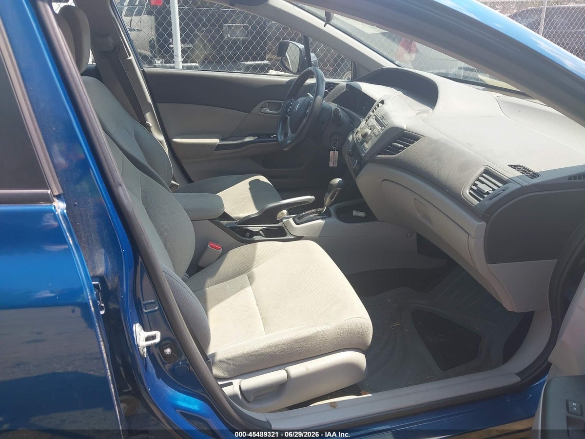 2012 HONDA CIVIC LX — снимка 5