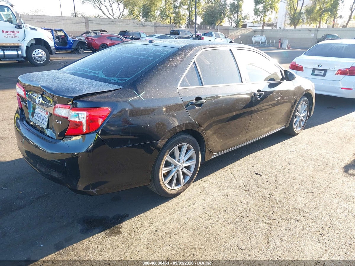 2012 TOYOTA CAMRY XLE — снимка 4