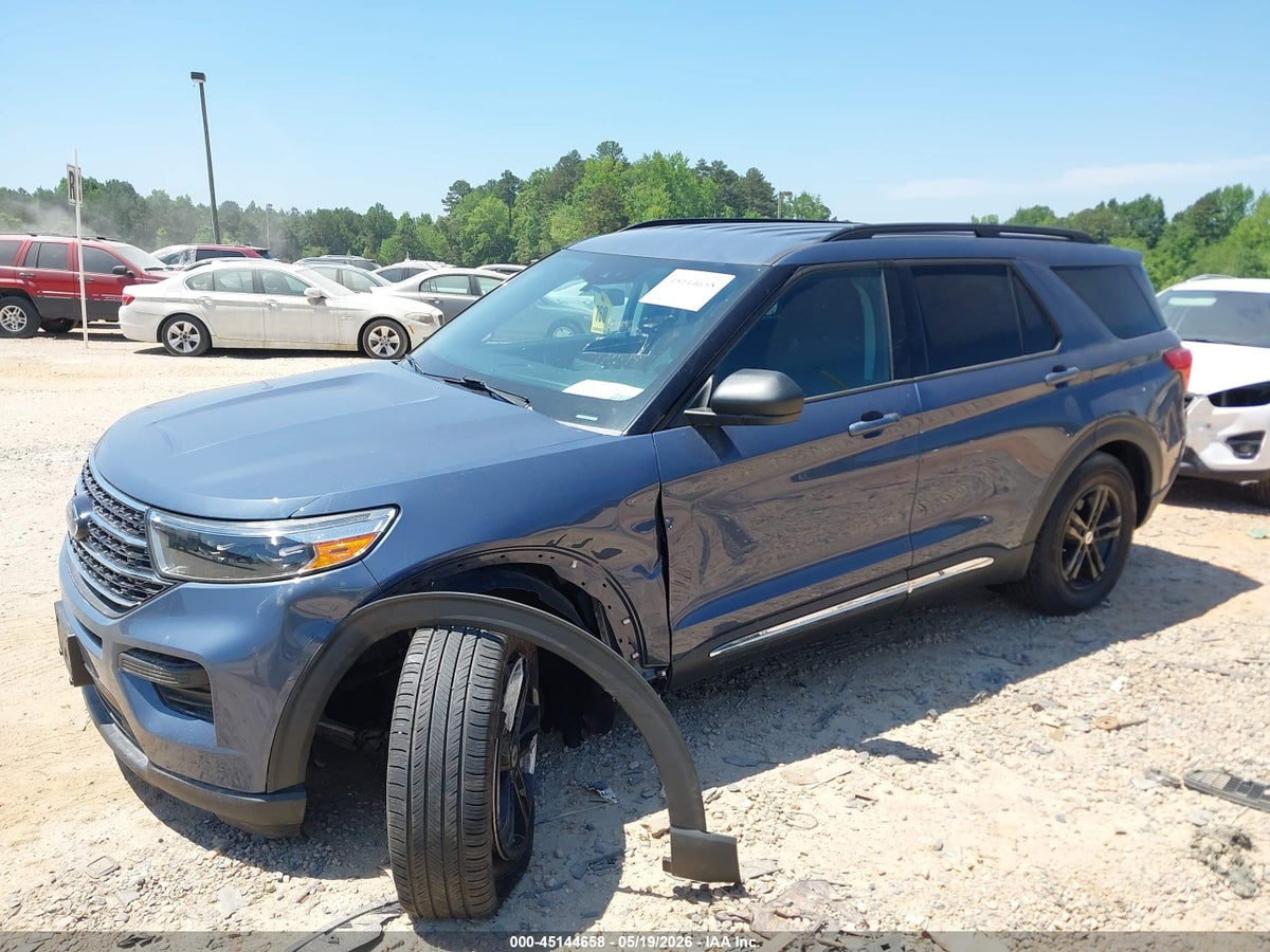 2021 FORD EXPLORER XLT — снимка 2