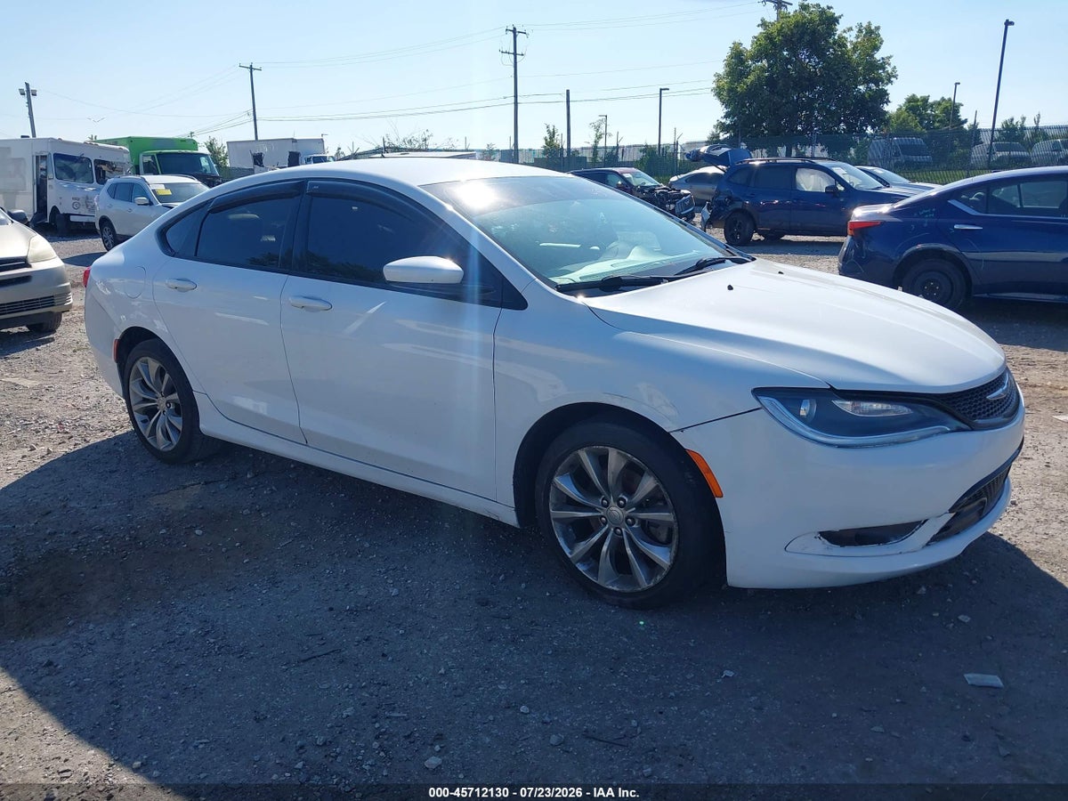 2015 CHRYSLER 200 S