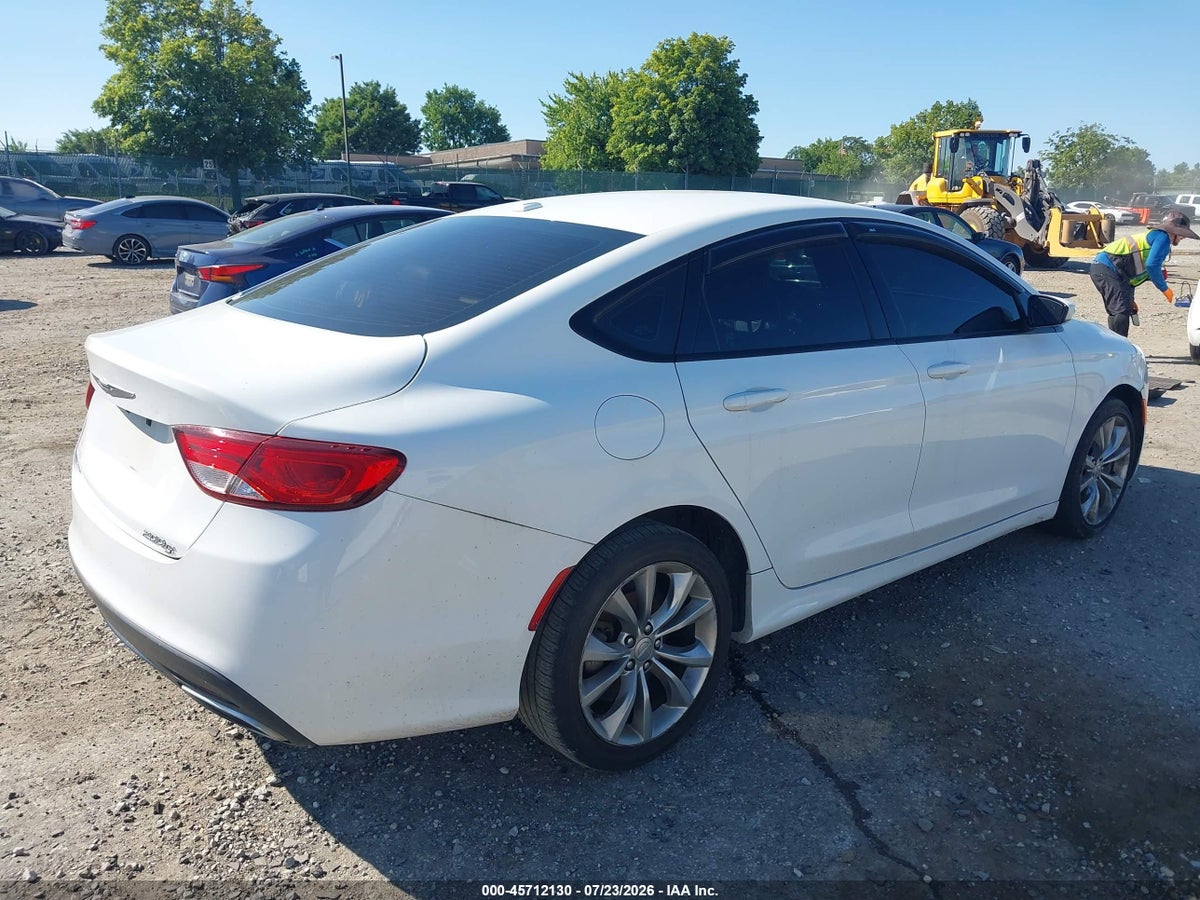 2015 CHRYSLER 200 S — снимка 4