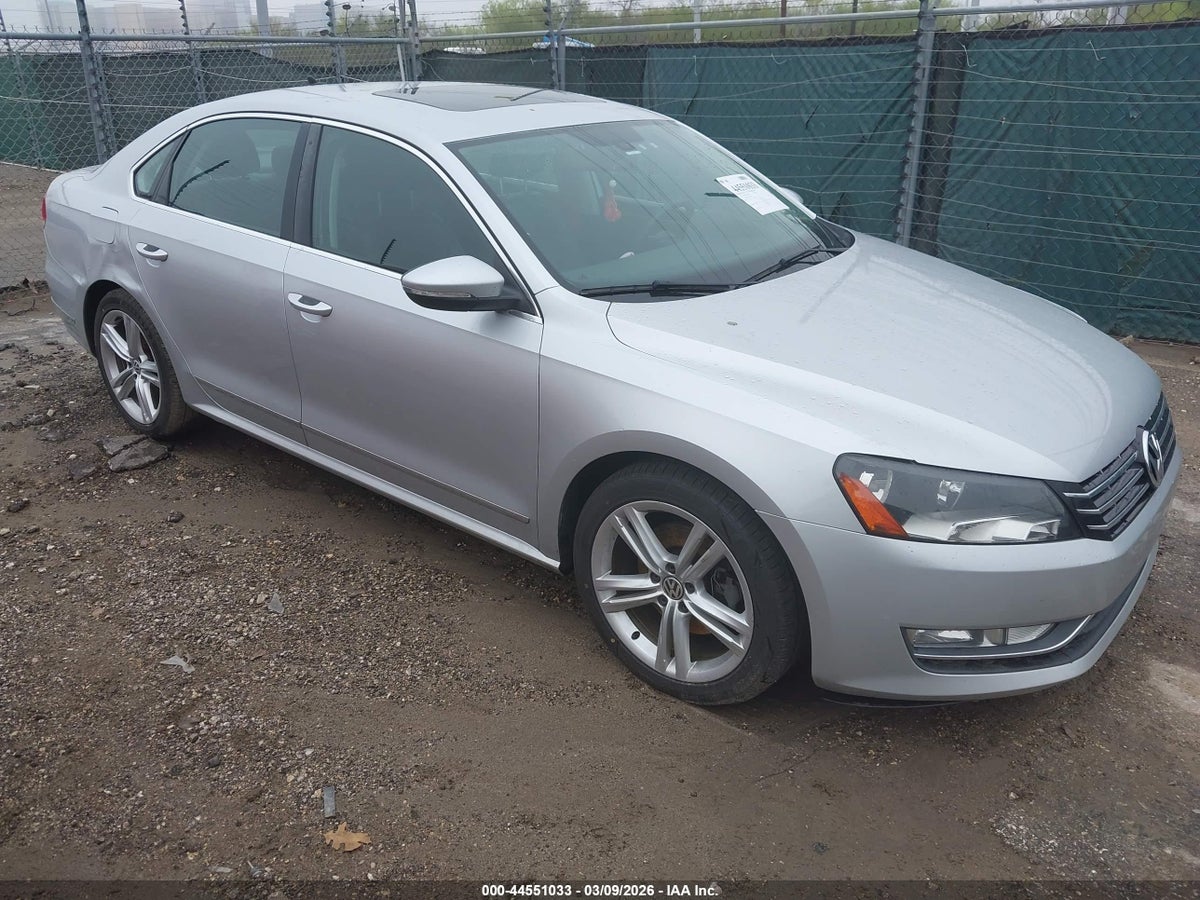 2012 VOLKSWAGEN PASSAT 3.6L V6 SEL PREMIUM