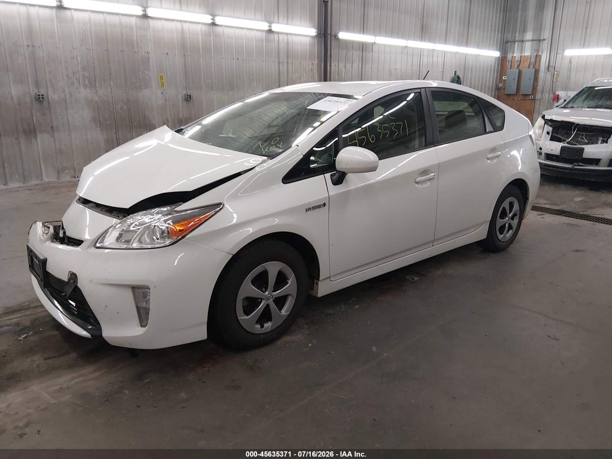 2012 TOYOTA PRIUS TWO — снимка 2