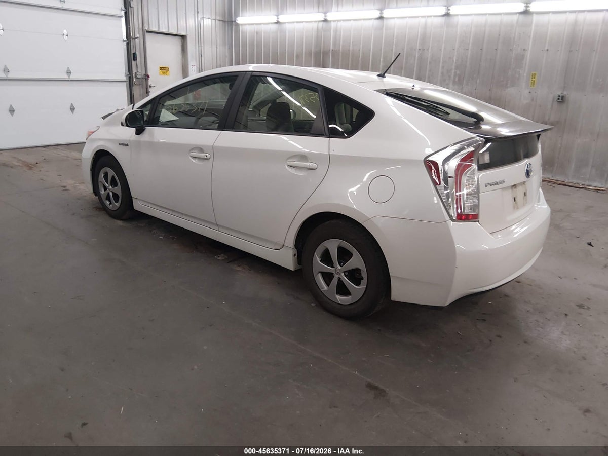 2012 TOYOTA PRIUS TWO — снимка 3