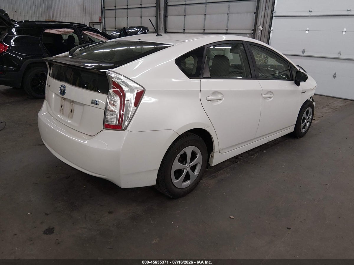 2012 TOYOTA PRIUS TWO — снимка 4