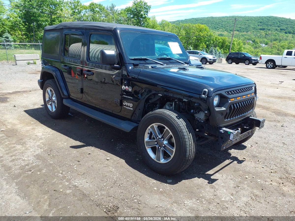 2018 JEEP WRANGLER UNLIMITED SAHARA 4X4