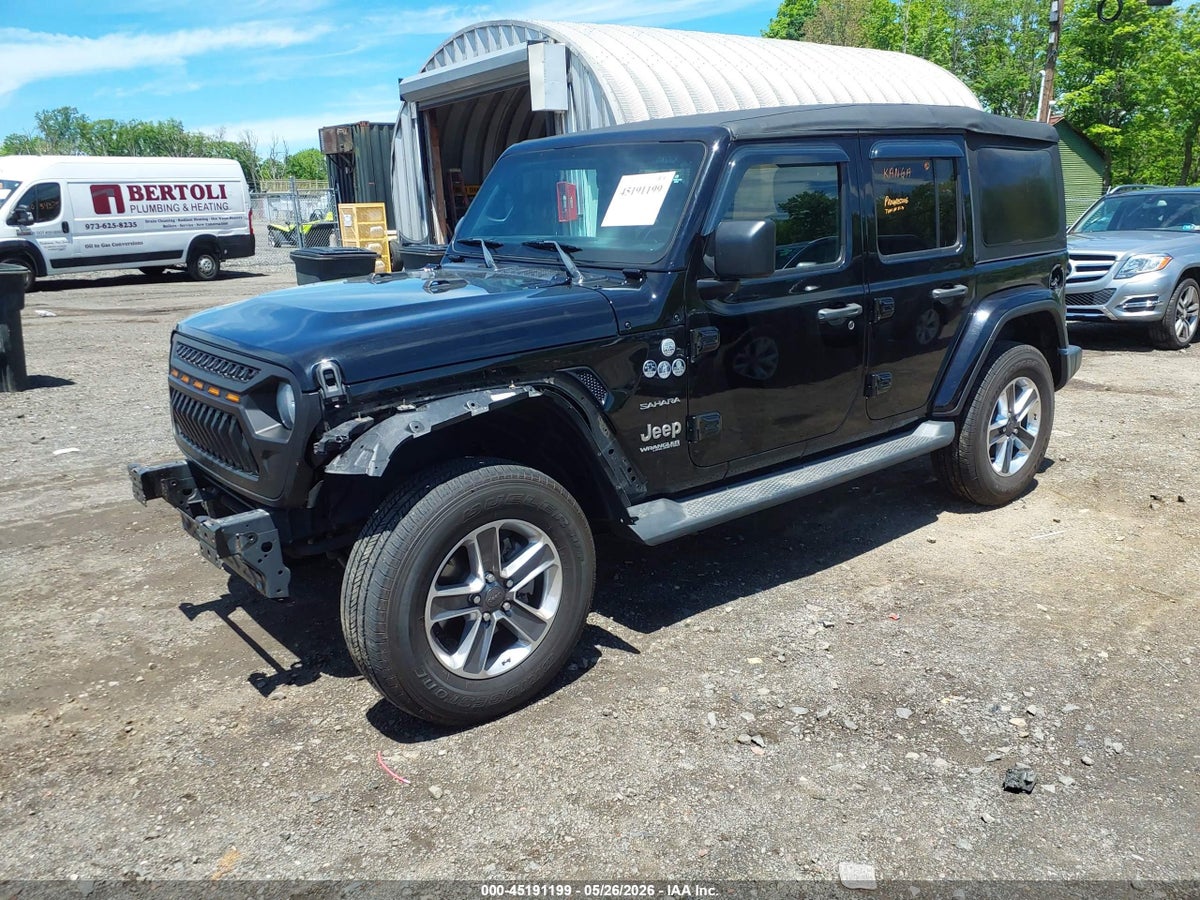 2018 JEEP WRANGLER UNLIMITED SAHARA 4X4 — снимка 2