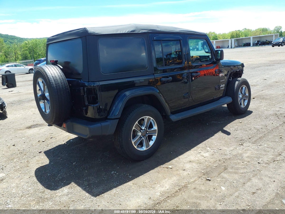 2018 JEEP WRANGLER UNLIMITED SAHARA 4X4 — снимка 4