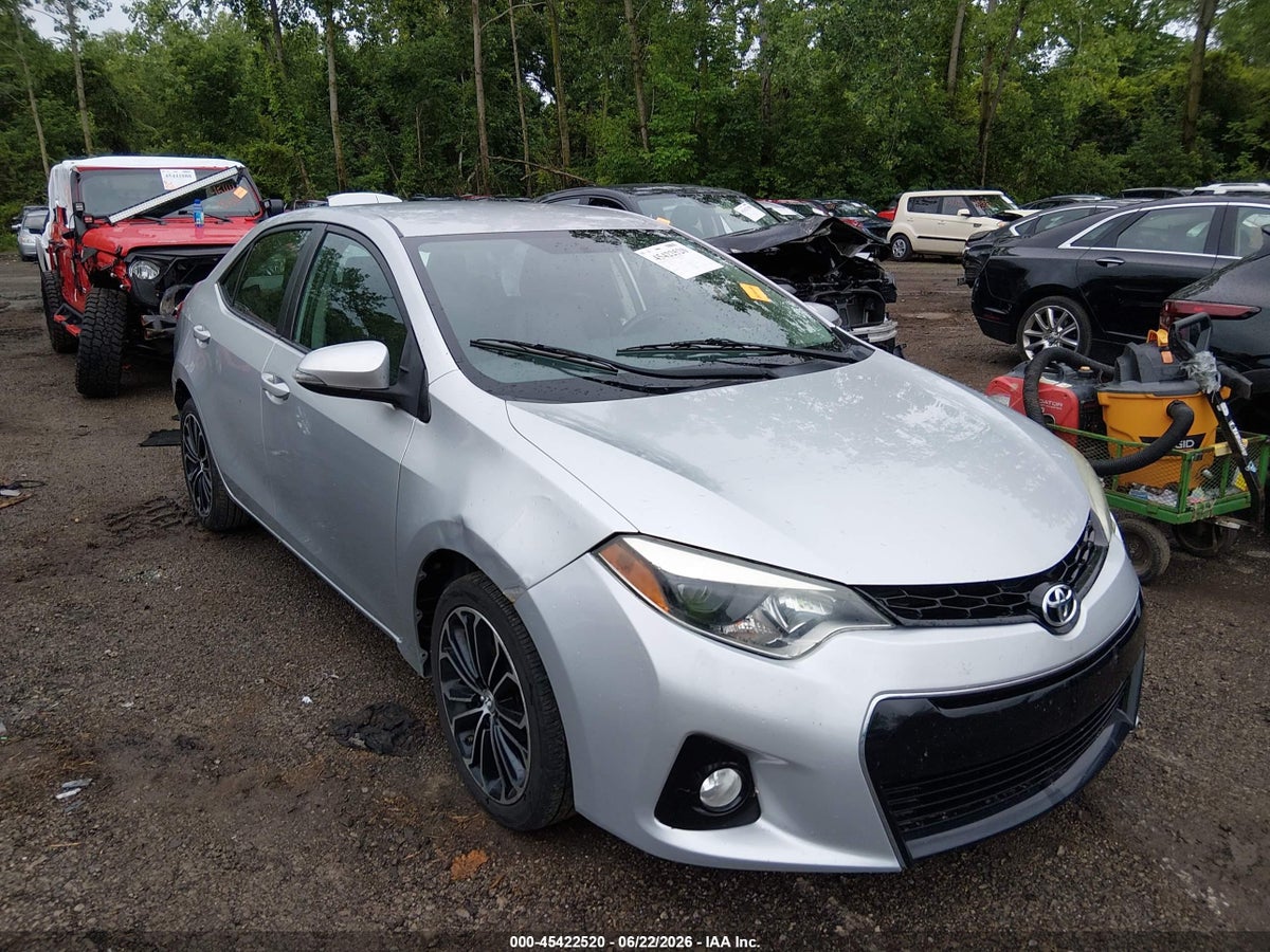2016 TOYOTA COROLLA S PLUS