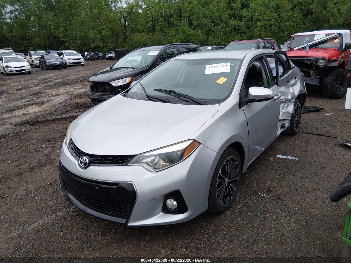 2016 TOYOTA COROLLA S PLUS — снимка 2