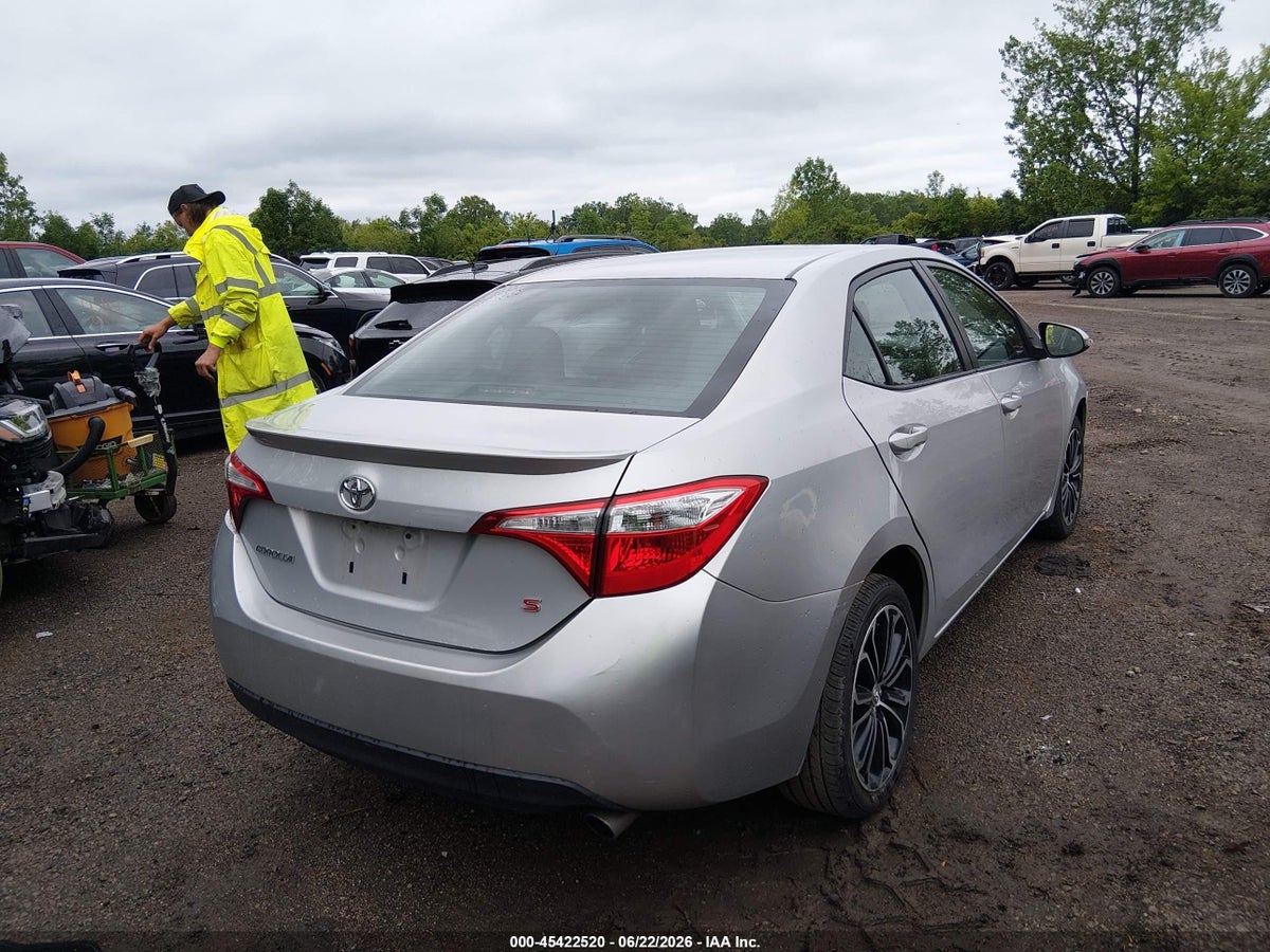 2016 TOYOTA COROLLA S PLUS — снимка 4