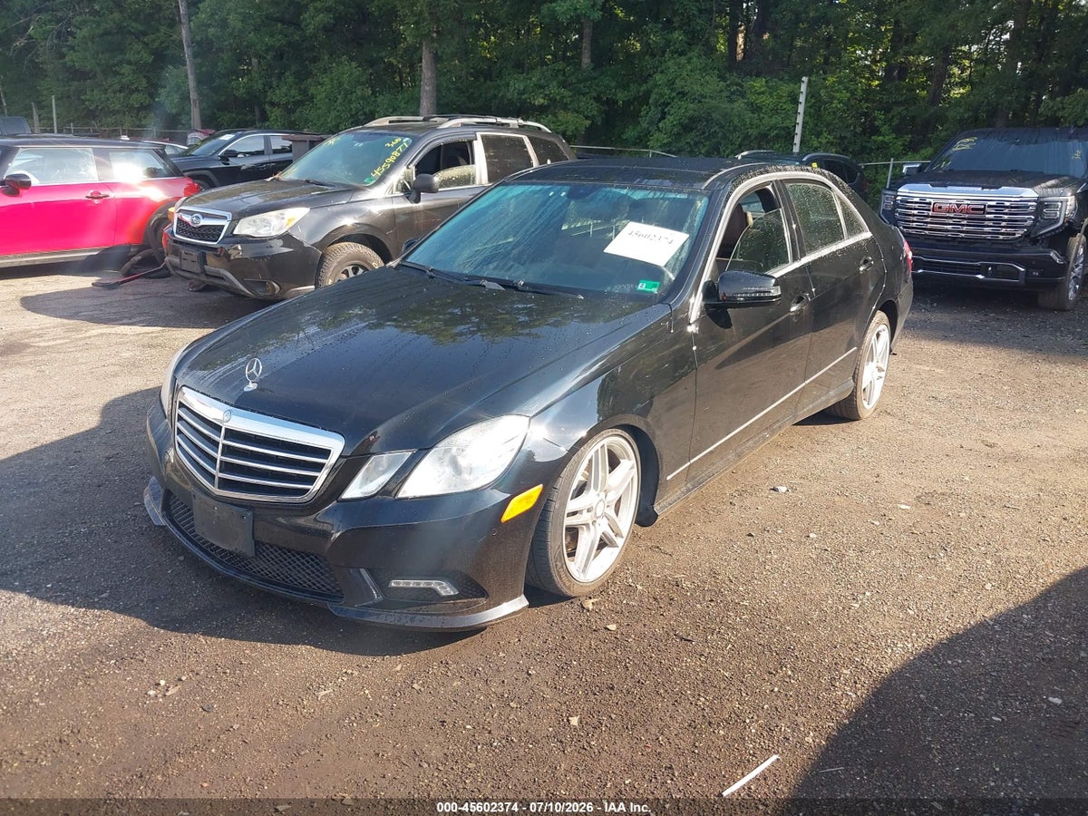 2011 MERCEDES-BENZ E 550 4MATIC — снимка 2