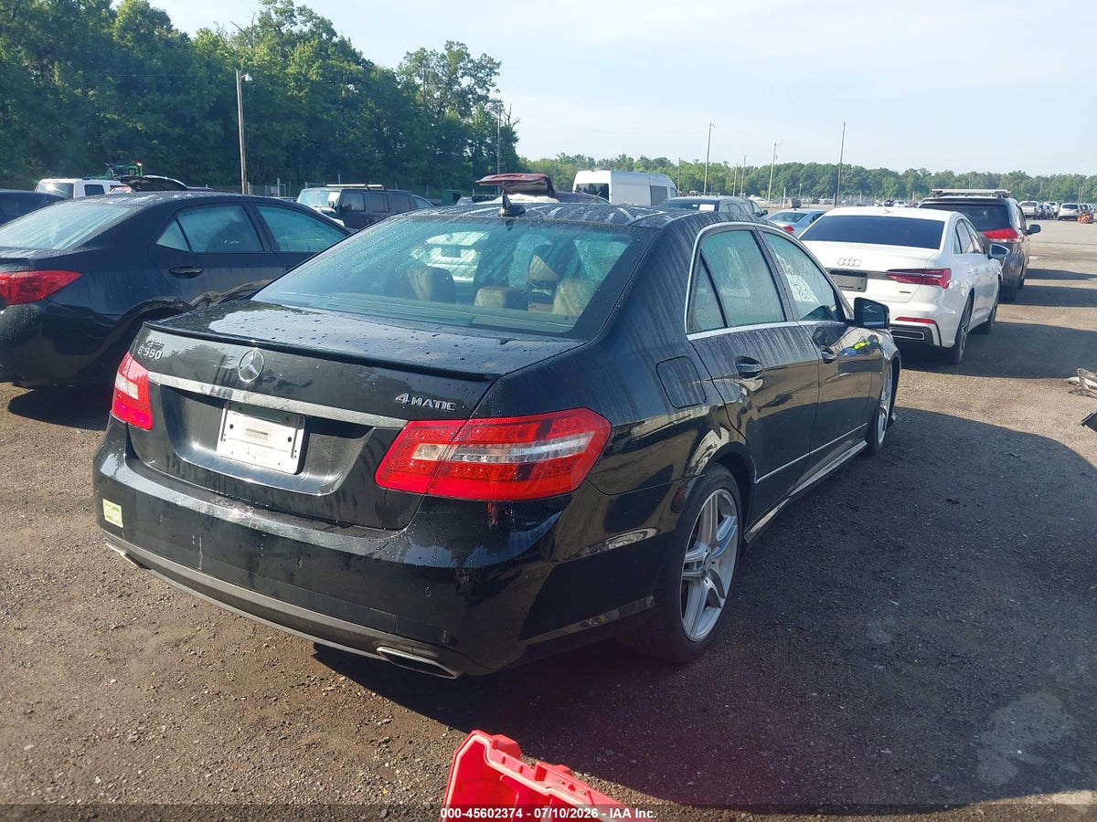 2011 MERCEDES-BENZ E 550 4MATIC — снимка 4
