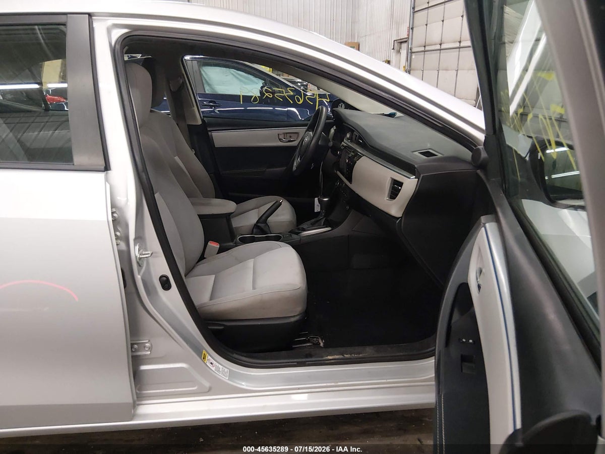 2014 TOYOTA COROLLA LE — снимка 5