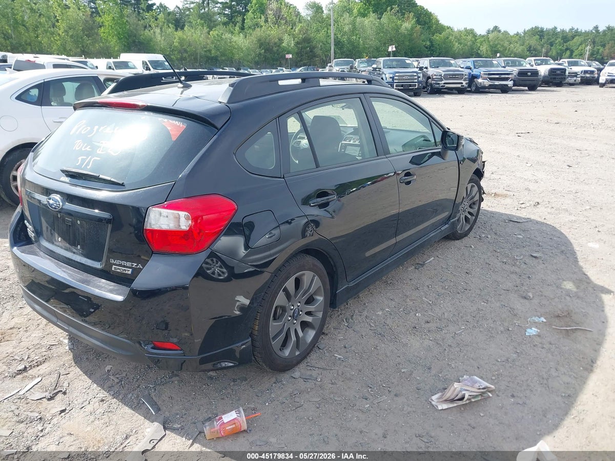 2015 SUBARU IMPREZA 2.0I SPORT PREMIUM — снимка 4