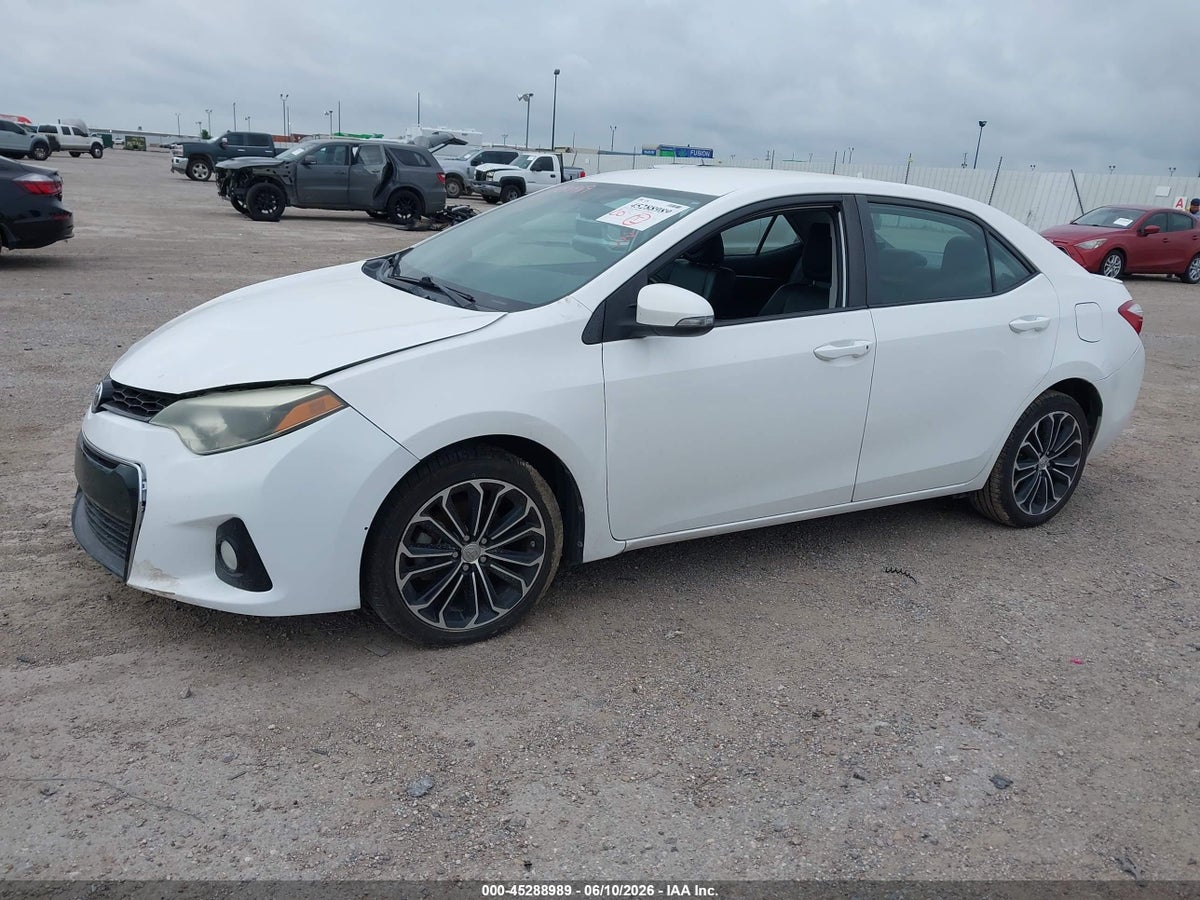 2016 TOYOTA COROLLA S PLUS — снимка 2
