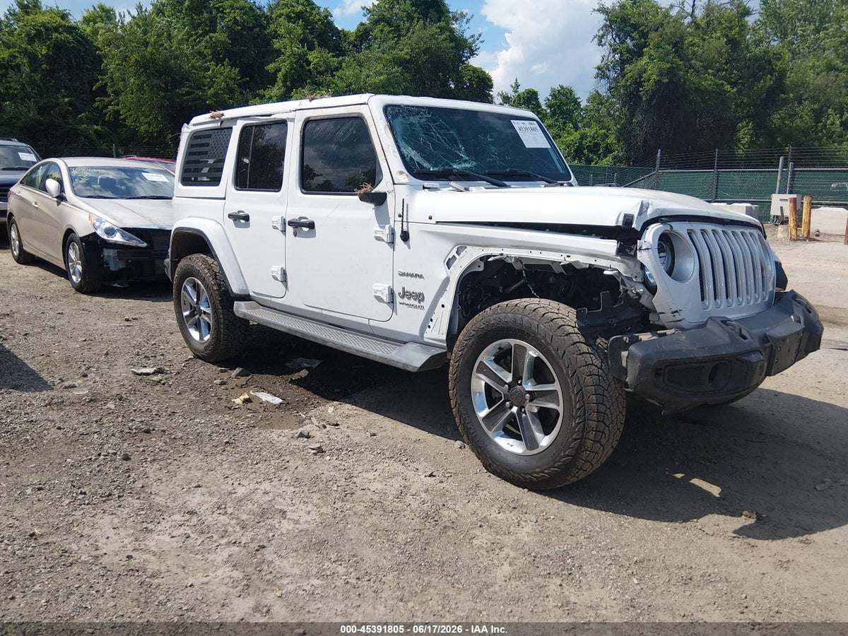 2020 JEEP WRANGLER UNLIMITED SAHARA 4X4