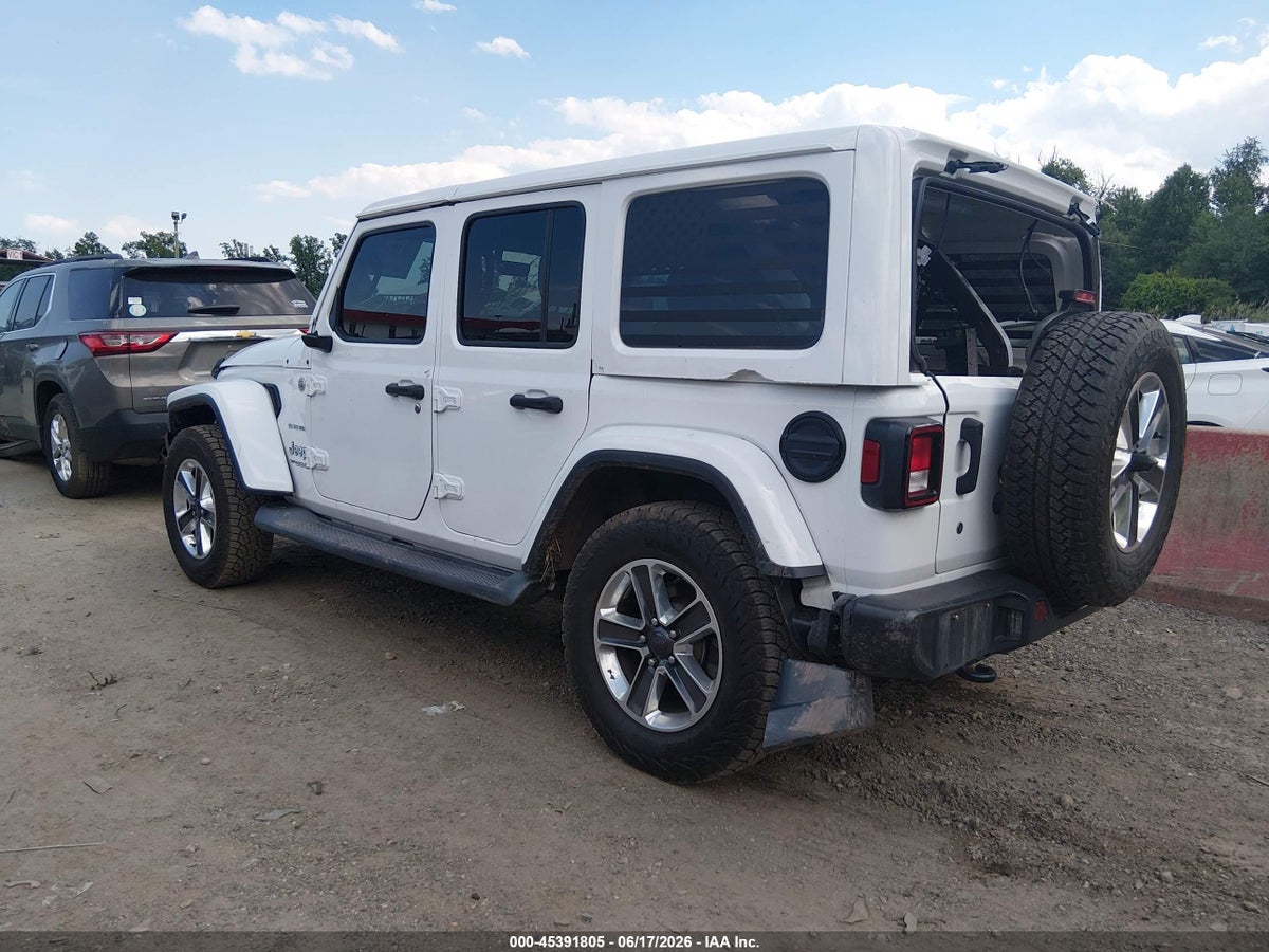 2020 JEEP WRANGLER UNLIMITED SAHARA 4X4 — снимка 3