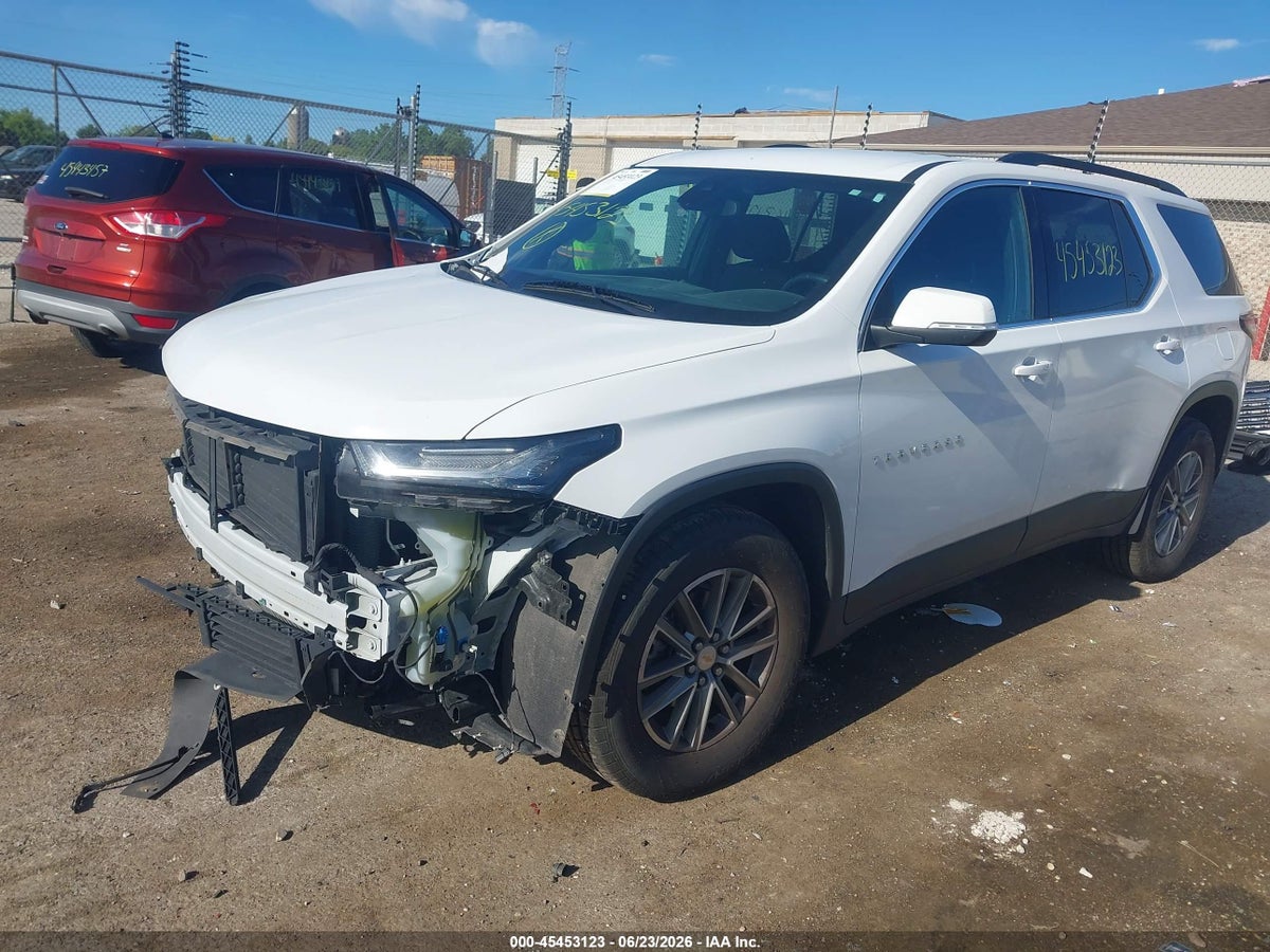 2022 CHEVROLET TRAVERSE AWD LT CLOTH — снимка 2