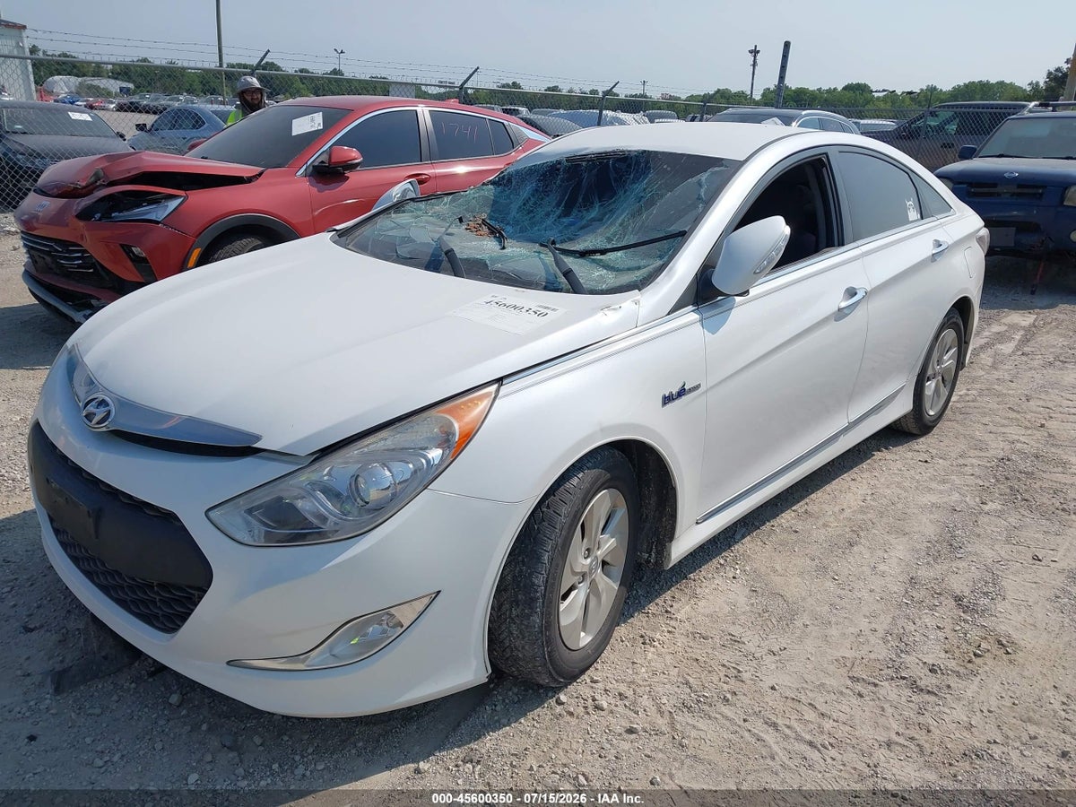 2014 HYUNDAI SONATA HYBRID — снимка 2