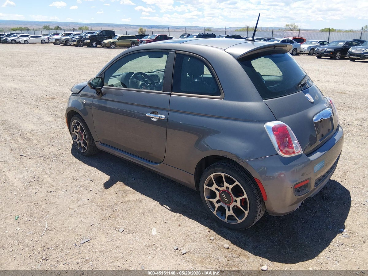 2012 FIAT 500 SPORT — снимка 3